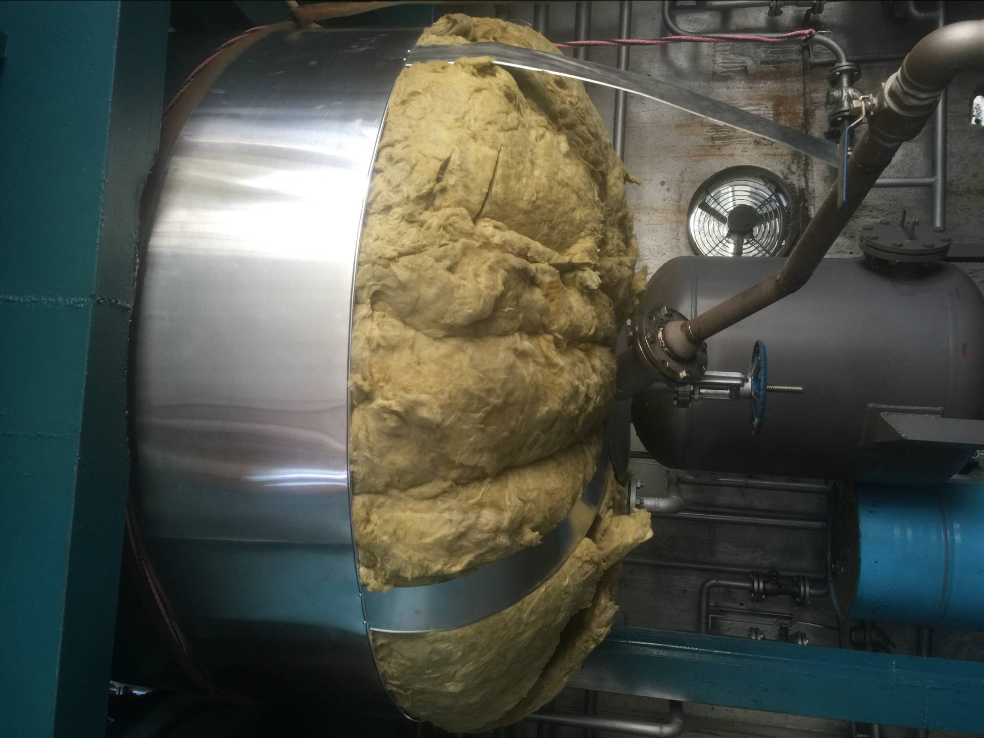 反应釜保温施工